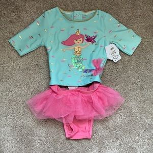 Infant Baby 2 Piece Rash Guard UPF 50 Swimsuit